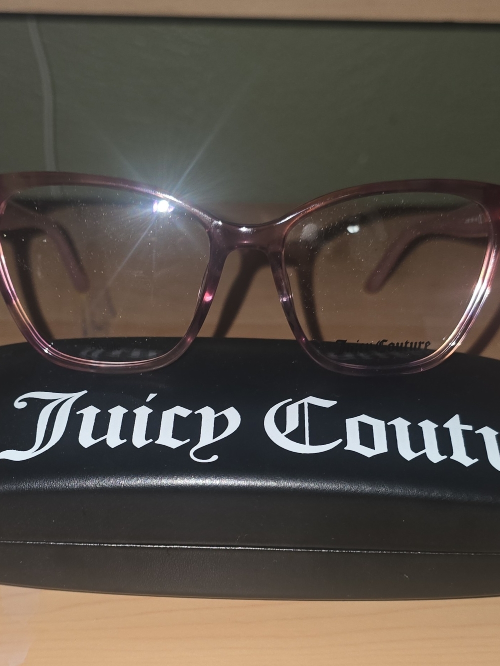 Juicy Couture Pink Gradient Cat-Eye Sunglasses